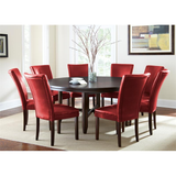 Hartford Dark Oak 9-Piece Dining Set