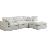 Standard Velvet Modular Sectional