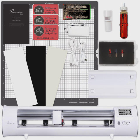 Siser Romeo 24" Vinyl Cutter Bundle with Additional Mats & Cutting Blades