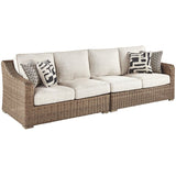 Beachcroft Patio Sofa in Beige