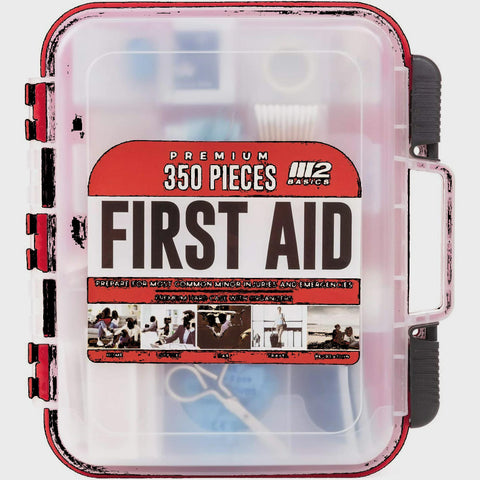 Professional 350 Piece Emergency First Aid Kit | Business & Home Medical Supplies