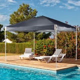 Aoodor 12'x12' Pop Up Canopy Tent with Roller Bag, Portable Instant Shade Canopy