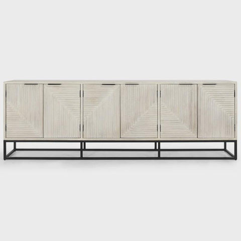 Keelah 108'' Solid Wood Sideboard