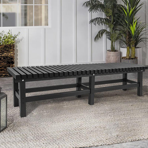 Amyrikal Metal Outdoor Bench