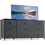 Wide Dresser TV Stand with 9 Drawers