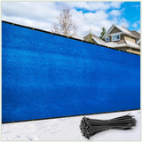 Colour Tree Fence Privacy Screen Windscreen Fabric Cover