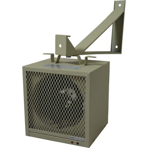 TPI HF5840TC Portable Heater, 16.6/14.4 A, 208/240 V, 13,652 Btu Heating, 160 cfm Air, Beige