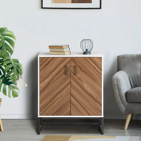 Accent Storage Cabinet, Sideboard Buffet Cabinet with 2 Doors