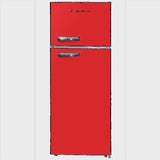 FRIGIDAIRE 7.5 Cu. Ft. Capacity Retro Fridge Freezer Combo, Apartment Size