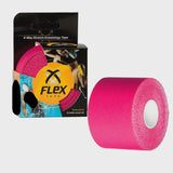 X-Flex Tape Waterproof Uncut Roll – Kinesiology Tape Active 4 Way Stretch – 2 inch x 16 ft