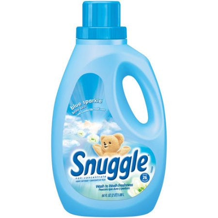 Snuggle Blue Sparkle Liquid Fabric Softener, 64 fl oz