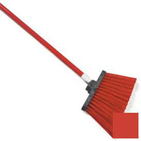 Sparta® Spectrum® Duo-Sweep® Polyethylene Angle Broom 56" Long - Red - Pkg Qty 12