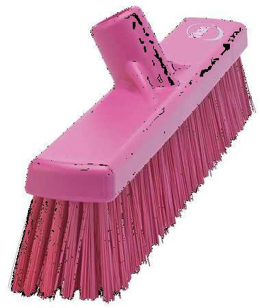 VIKAN Pink Polyester Fine Sweeping Combo Floor Broom