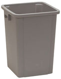 19 gal. Square Gray Trash Can