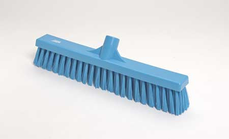 VIKAN  Blue   Polyester Fine Sweeping Combo Floor Broom