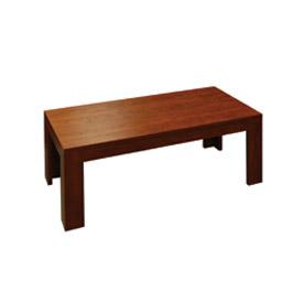 Boss Reception Coffee Table - 48" - Mahogany