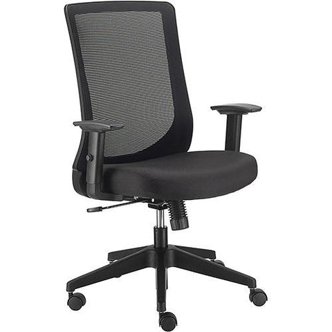 Basic Mesh Back Office Chair - Fabric - Black