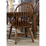 Bow Back Dining Arm Chair