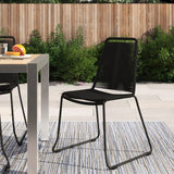 Raina Stacking Patio Dining Chair 2 per pack