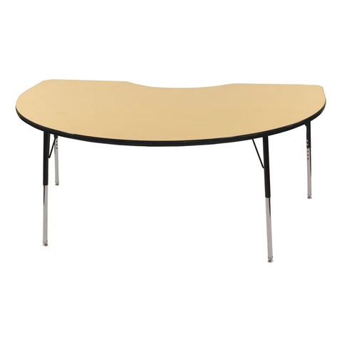 72" x 48" Adjustable Height Kidney Activity Table