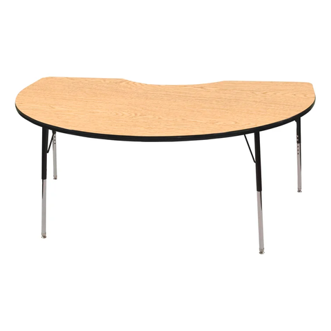 72" x 48" Adjustable Height Kidney Activity Table