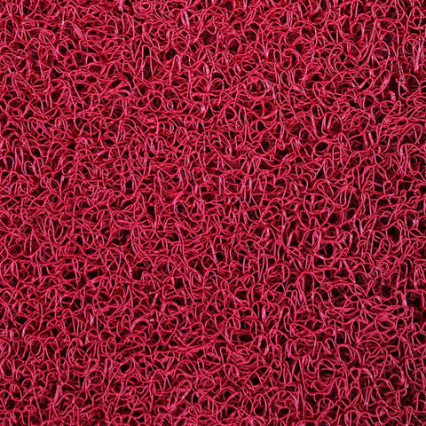 Vinyl Mesh Inlay Logo Mats 3' X 10' Crimson