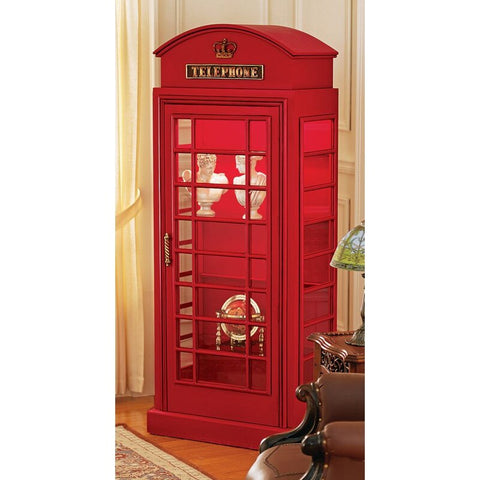 British 30" Wide Server: telephone booth