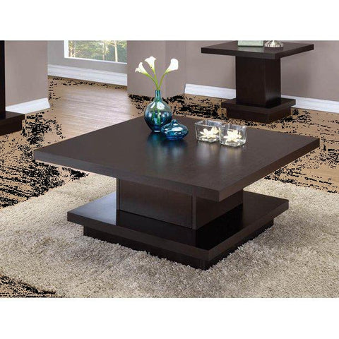 Coaster 705168-CO Coffee Table, Cappuccino