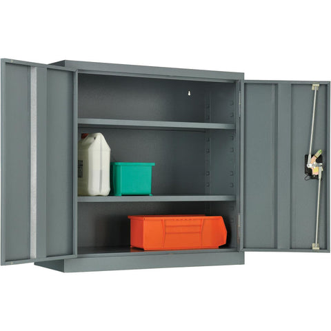 Wall Storage Cabinet Assembled 30"W x 12"D x 30"H Gray