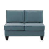 Ariyelle 47'' Chenille Armless Loveseat