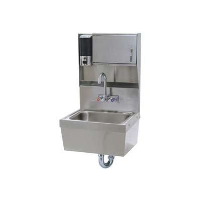 Advance Tabco® Hand Sink With Soap And Towel Dispenser