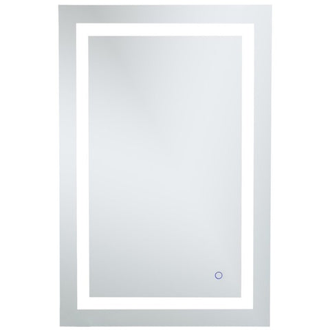 36" x 24" Hardwired LED Bathroom Mirror with Touch Sensor