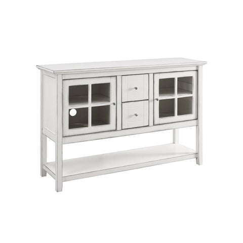 53" Console Buffet TV Stand in Antique White