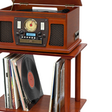 Victrola Navigator Bluetooth Record Player with Matching Record Stand