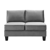 Ariyelle 47'' Chenille Armless Loveseat