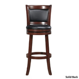 Verona Cherry Swivel 29-inch High Back Barstool by iNSPIRE Q Classic