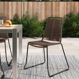 Raina Stacking Patio Dining Chair 2 per pack