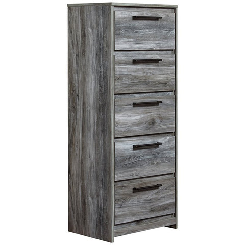 5 Drawer Chest in Smokey Gray 21"