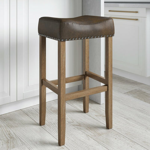 Firth Bar & Counter Stool Dark Brown/Light Brown