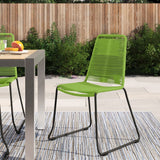 Raina Stacking Patio Dining Chair 2 per pack