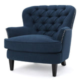 Tafton Tufted Oversized Fabric Club Chair by Christopher Knight Home