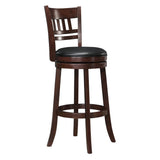 Verona Cherry Swivel 29-inch High Back Barstool by iNSPIRE Q Classic