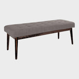 Carson Carrington Kristinehamn Bench with Coffee Finish Legs