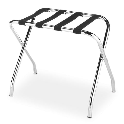 Whitmor 14.9" X 26.1" X 21.1" Chrome Luggage Rack