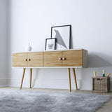 Bickel 60" Wide Wood Sideboard