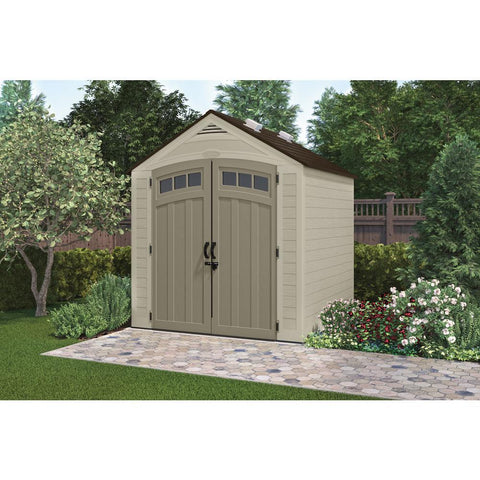 Vista 7 ft. x 7 ft. Resin Storage Shed