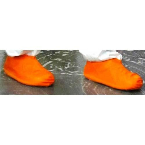 Heavy Duty Latex Boot/Shoe Covers, Orange, XL, 25 Pairs/Case