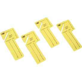 MMF "Out Key" Control Tags 201300212 - Yellow, Pack of 24 Tags