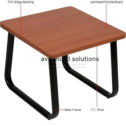 Square Coffee Table 20" x 20" Cherry Top