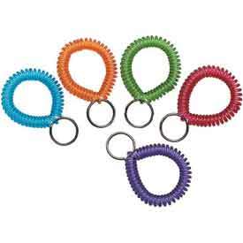 MMF Wrist Coil 20145AP47 - Assorted Colors, Retail Packaging, Pack of 10 Coils - Pkg Qty 10